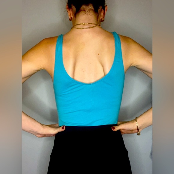 RALPH LAUREN POLO RARE VINTAGE BLUE BODY SUIT - Picture 5 of 16